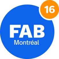 Donate section FAB16 logo